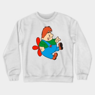 Karlsson Russian Cartoon Character Crewneck Sweatshirt